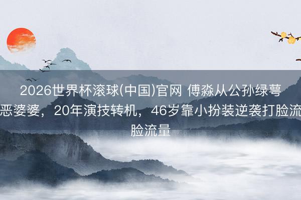 2026世界杯滚球(中国)官网 傅淼从公孙绿萼到恶婆婆，20年演技转机，46岁靠小扮装逆袭打脸流量